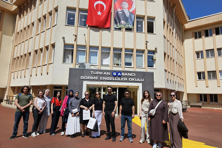 Türkan Sabancı Görme Engelliler Okulu Teknik Gezisi