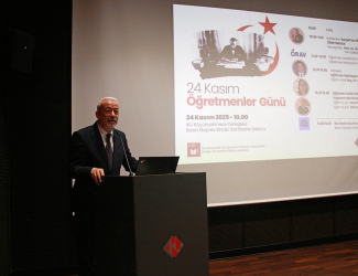 “24 Kasım Öğretmenler Günü Coşkusu: Öğretmenlerimizin İzinde, Eğitimin Geleceği” İKÜ’de Kutlandı