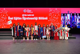 Özel Eğitim Bölümü İlk Mezunlarını Verdi